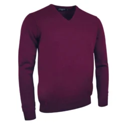 Glenmuir Men's Lomond Lambswool Golf Sweater -Golf Sports Store 0057326 glenmuir mens lomond lambswool golf sweater