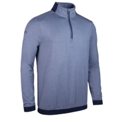 Glenmuir Men's Crail Performance Golf Midlayer -Golf Sports Store 0058571 glenmuir mens crail performance golf midlayer