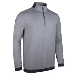 Glenmuir Men's Crail Performance Golf Midlayer -Golf Sports Store 0058573 glenmuir mens crail performance golf midlayer