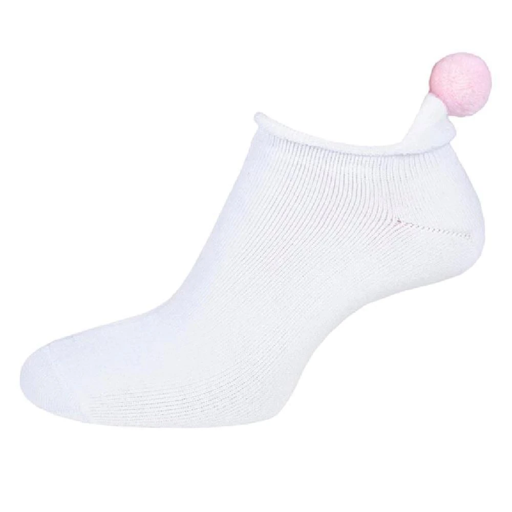 Glenmuir Ladies PomPom Golf Socks 5 Glenmuir Ladies PomPom Golf Socks - Image 5