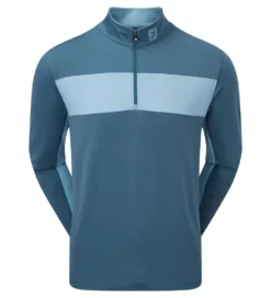 FootJoy Men's Engineered Chest Stripe Chill-Out Golf Midlayer -Golf Sports Store 0074859 footjoy mens engineered chest stripe chill out golf midlayer