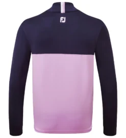 FootJoy Men's Colour Block Chill-Out Golf Midlayer -Golf Sports Store 0075068 footjoy mens colour block chill out golf midlayer