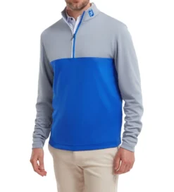 FootJoy Men's Colour Block Chill-Out Golf Midlayer -Golf Sports Store 0075075 footjoy mens colour block chill out golf midlayer