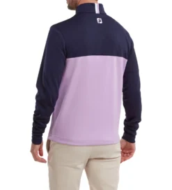 FootJoy Men's Colour Block Chill-Out Golf Midlayer -Golf Sports Store 0075076 footjoy mens colour block chill out golf midlayer