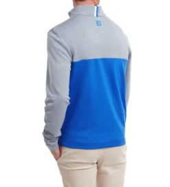 FootJoy Men's Colour Block Chill-Out Golf Midlayer -Golf Sports Store 0075079 footjoy mens colour block chill out golf midlayer