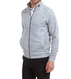 FootJoy Men's Space Dye Full-Zip Golf Midlayer -Golf Sports Store 0075093 footjoy mens space dye full zip golf midlayer