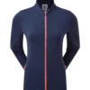 FootJoy Ladies Jersey Tonal Stripe Golf Midlayer