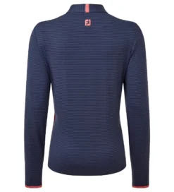 FootJoy Ladies Jersey Tonal Stripe Golf Midlayer -Golf Sports Store 0075231 footjoy ladies jersey tonal stripe golf midlayer