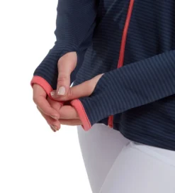 FootJoy Ladies Jersey Tonal Stripe Golf Midlayer -Golf Sports Store 0075234 footjoy ladies jersey tonal stripe golf midlayer