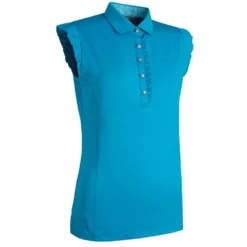 Glenmuir Ladies Daisy Golf Polo Shirt -Golf Sports Store 0075588 glenmuir ladies daisy golf polo shirt