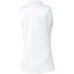 Adidas Ladies Primeblue Sleeveless Golf Polo Shirt -Golf Sports Store 0076800 adidas ladies primeblue sleeveless golf polo shirt