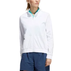 Adidas Ladies Essentials Golf Bomber Jacket -Golf Sports Store 0076805 adidas ladies essentials golf bomber jacket