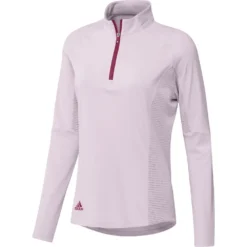 Adidas Ladies HEAT.RDY 1/4-Zip Golf Pullover -Golf Sports Store 0076857 adidas ladies heatrdy 14 zip golf pullover