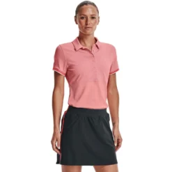 Under Armour Ladies Zinger Point Golf Polo Shirt -Golf Sports Store 0077145 under armour ladies zinger point golf polo shirt