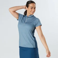 Swing Out Sister Ladies Bette Cap Sleeve Golf Polo Shirt -Golf Sports Store 0077963 swing out sister ladies bette cap sleeve golf polo shirt