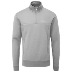 Oscar Jacobson Men's Hawkes Tour II 1/4-Zip Golf Sweater