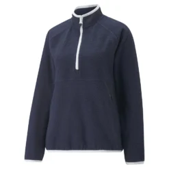 Puma Ladies Sherpa 1/4-Zip Golf Fleece
