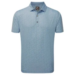FootJoy Men's Mini Floral Golf Polo Shirt