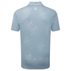 FootJoy Men's Jungle Leaf Pique Golf Polo Shirt -Golf Sports Store 0081867 footjoy mens jungle leaf pique golf polo shirt