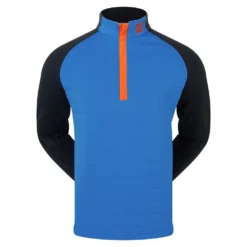 FootJoy Men's Quilted Jacquard Chill Out XP Golf Pullover
