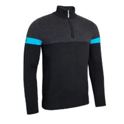 Glenmuir Men's Lawrie Touch Of Cashmere Golf Sweater -Golf Sports Store 0083181 glenmuir mens lawrie touch of cashmere golf sweater