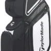 TAYLORMADE 2020 8.0 GOLF CART BAG BLACK/WHITE/CHARCOAL