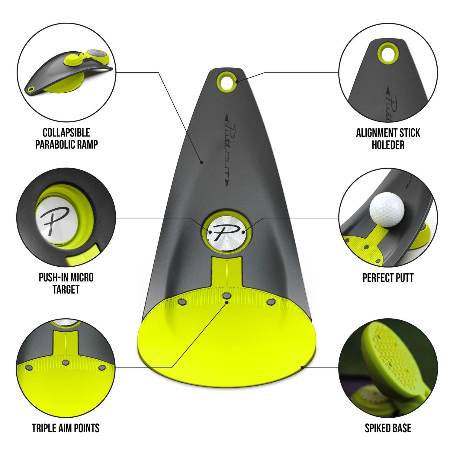 PuttOut Golf Premium Pressure Putt Trainer 2 PuttOut Golf Premium Pressure Putt Trainer - Image 2