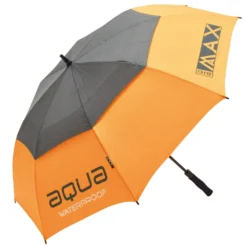 Big Max Aqua Double Canopy Golf Umbrella -Golf Sports Store BigMaxAquaUmbrellaCharOrange1000 1280x