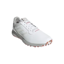 Adidas Golf S2G SL Mens Spikeless Leather Golf Shoes FX4333 -Golf Sports Store FX4333 FTW photo front lateral top white 1500x