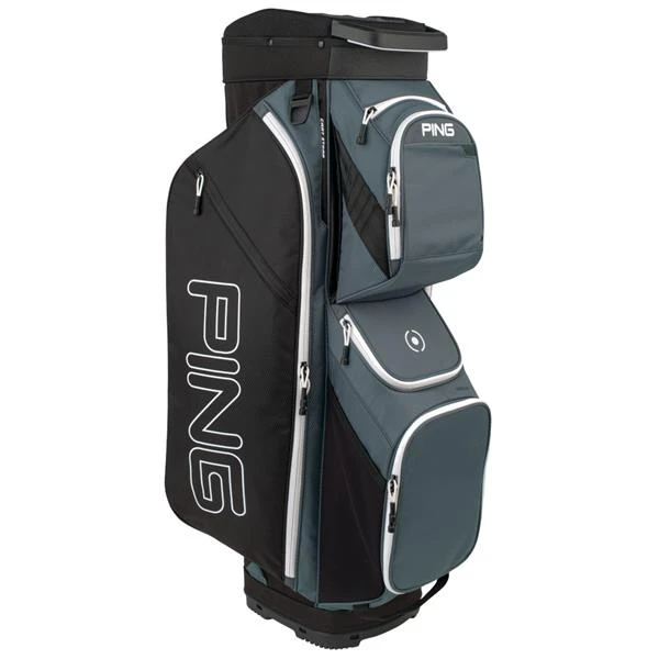 Ping Traverse 191 Cart Bag Slate Black White 1 Ping Traverse 191 Cart Bag Slate Black White